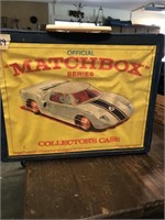 Vintage Matchbox Case With Vintage Cars