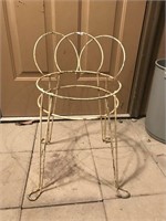 Iron Planter Chair