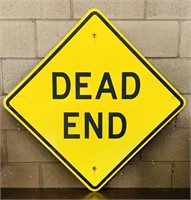 DEAD END Real Road Sign