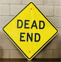 DEAD END Real Road Sign