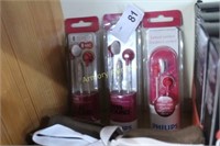 PHILIPS EARBUDS - NEW