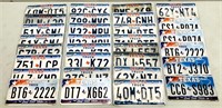 30 TEXAS License Plates