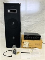Realistic Mobile PA/ Amp, PA Speaker,MPA-30