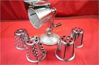 Food Slicer/Grater with 5 Attachments
