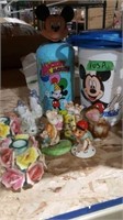 Figurines, Mickey containers