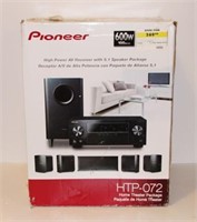 PIONEER HTP-072 5.1 CHANNEL HOME THEATER SYSTEM