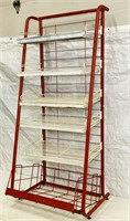 Metal Bread Rack, Adjustable shelves, 5 ft tall