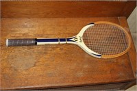Vintage trophy tennis racket