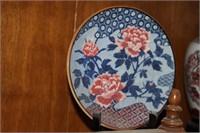 6 inch ceramic plate on stand