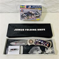 SEALED Earnhardt 2001 Model, Jumbo Knife