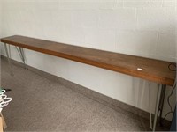 9 FT. LONG TABLE
