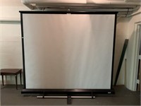 LARGE PROJECTOR SCREEN