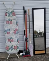 Mirror, Mops & Ironing Board