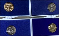 USA 20, 25, 30 year service pins