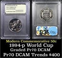 Proof 1994-P World Cup Modern Commem Half Dollar 5