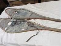Antique snowshoes in fantastic shape