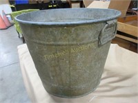 Vintage wash tub / large pail
