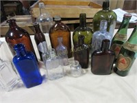 Nice collection of old bottles