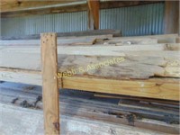 3 shelves of 1" barn wood various widths and