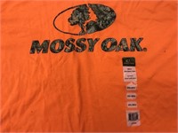 New Mossy Oak Size 2XL Orange Shirt
