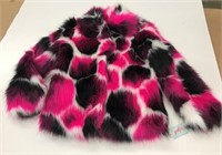 New Cat & Jack Youth Size 10-12 Furry Coat