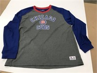 Chicago Cubs Size 2XL Long Sleeve Shirt