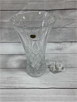 Crystal Paper Weight & Lead Crystal Vase