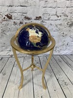 Gemstone Floor Globe