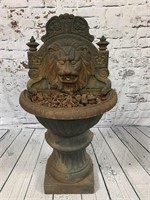 Cast Iron Lion Fountain