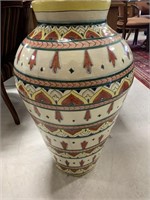 Hand Painted Decorative Floor Vase