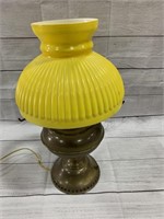 Brass Globe Lamp