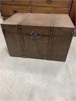 Wood Chest w/ Metal Accents