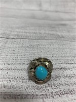 Native American Sterling w/ Turquoise Ring
