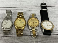 Seiko 4-piece Quartz Men's Watches