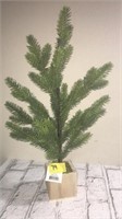 Fake Evergreen tree (18 inches tall)