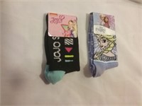 2 Pair Girls Socks- JOJO and FROZEN