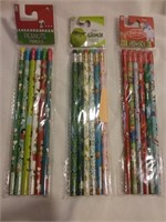 3 packages of assorted Pencils - 6 ct each
