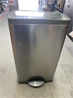 Simple Human Stainless Steel Trash Can