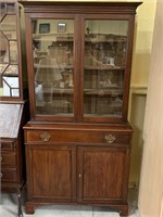 Original Antique Colonial Style China Cabinet