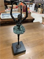 Bronze Ballerina Figurine Pier One