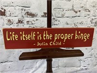 Hand Painted Decorative Sign