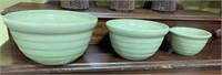 3-Piece Pottery Mixing Bowls