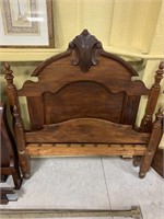 Antique Victorian Full Size Bed Frame