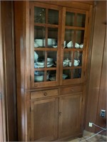 Corner Cupboard-Excellent Condition-48"Wx87H,22D