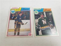 Brian Bellows & Phil Housley Rookie Cards Hockey
