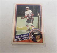 1984-85 PAT LAFONTAINE ROOKIE HOCKEY CARD OPC
