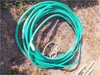 Green Garden Hose