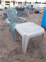 Child's Adirondack Chair & Table