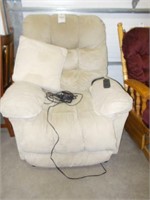 Tan Electric Lift Chair (As Is).