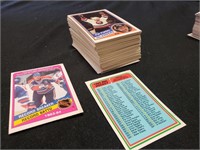1984-85 O-Pee-Chee Hockey Cards Stack #1